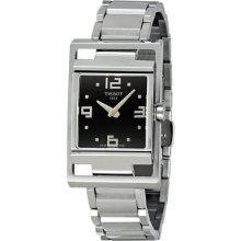 Tissot My-t Open Steel Mother Of Pearl Dial Ladies Watch T0323091105700