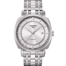 Tissot T-Lord Men's Silver Automatic Classic Watch T0595071103100