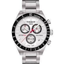 Tissot T0444172103100 Watch PRS 516 Mens - Silver Dial Stainless Steel Case Quartz Movement