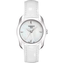 Tissot Women's T-Wave Mother Of Pearl Dial Watch T023.210.16.111.00