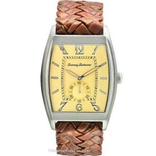 Tommy Bahama Mens Islander II Watch Pineapple Dial Honey TB1176