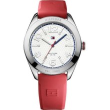 Tommy Hilfiger 1781258 Watch Hayley Ladies - White Dial Stainless Steel Case Quartz Movement