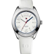 Tommy Hilfiger White Leather Ladies Watch 1781255 ...