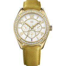 Tommy Hilfiger Women's Diamonds Stainless Steel Case Chronograph Watch 1781250
