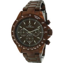 Toy Watch Only Time Fluo Chrono Metallic Brown Dial Ladies Watch Me12br