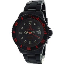 Toy Watch Only Time Fluo Black Red Dial Ladies Watch Fl50bkrd
