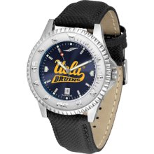 UCLA Bruins Competitor AnoChrome-Poly/Leather Band Watch