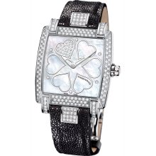 Ulysse Nardin Caprice Ladies Steel Diamond Watch 133-91AC/HEART