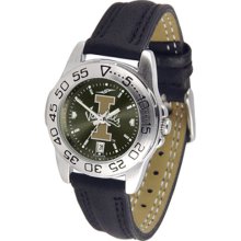 University of Idaho Vandals Ladies Leather Band Sports Watch