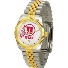 Utah Utes NCAA Mens Steel Executive Watch ...