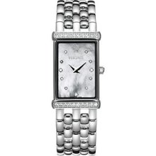 Versace Ladies V Square Watch With Mother Of Pearl 62q91sd498 S099 Rrp Â£1,700