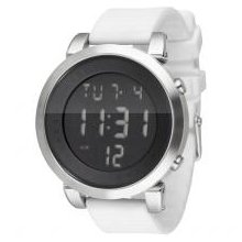 Vestal Digital Doppler Rubber High Frequency Collection Watches Black/Brushed Black/Black One Size Fits All