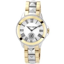 Vince Camuto Multi Ceramic Bracelet Watch with Crystal Bezel