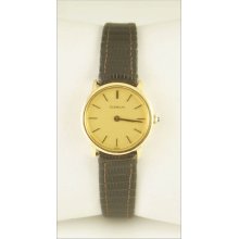 Vintage Gubelin 18k Gold Ladies Wrist Watch