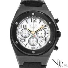 VIP TIME ITALY Brand New Gentlemens Chronograph Date Watch
