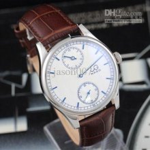Wago Portuguese Hand-wound Luxury Men Dive Watches Mechanical Stainl