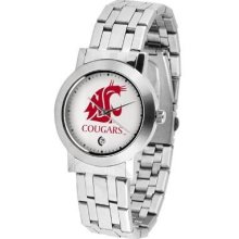 Washington State Cougars NCAA Mens Stainless Dynasty Watch ...