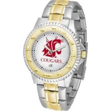 Washington State University Men's Two Tone Dress Watch