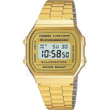 Watch Casio Collection A168wg-9ef Unisex Gold