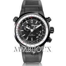 Watch Men's Salvatore Ferragamo F-80 Ref:fq202 0013 Pilot Chronograph 44 Mm