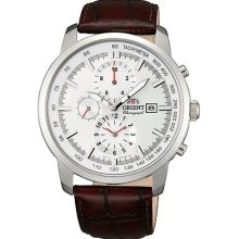 Watch Orient Quartz Watch Chronograph Wv0081tt Japan F/s