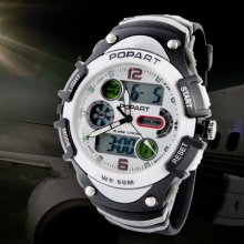 Waterproof Wrist Watch Outdoor Sport Alarm Stopwatch Digital Dial Dive Pa019