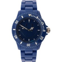 Wave gear smiley happy time men's wgs-udbv01 urban dark blue analog watch