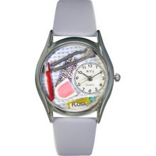 Whimsical watches dental silver watch - One Size