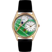 Whimsical Watches Kids Japanese Quartz Lacrosse Leather Strap Watch