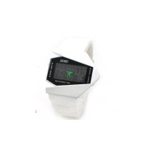 white novel water-proof digital led watches for younsters students