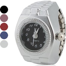 Women's Classic Style Alloy Analog Quartz Ring Watch (Assorted Colors)