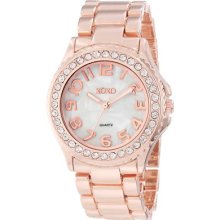 Xoxo Watch Women's Xo5560 Rose Gold-tone Bracelet W/rhinestone Accent Dial Watch