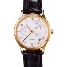 Zenith Class Elite Reserve de Marche Mens Watch 18112568501C490