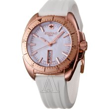 Zodiac Women's Speed Dragon Rose Goldplated Case Watch ...