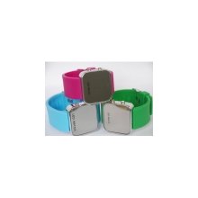 2010 fashion led digital mirror watch, led watch for ladies