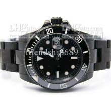 2013 Sub New Black Case Sterile Dial Automatic Pvd Watch Men's Watch