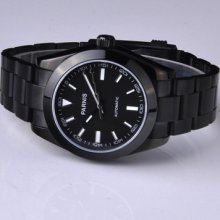 40mm Parnis Pvd Case Black Dial Style Automatic Mens Watch Pa-264