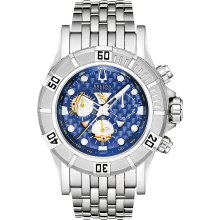 Accutron Gentlemen wrist watches: Kirkwood Blue Chronograph 63a114