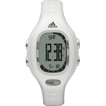Adidas Men's Naloa ADP3090 White Plastic Quartz Watch with Digital Dial
