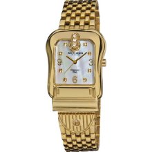 Akribos Xxiv Ak528yg Quartz Gold-plated Bracelet Womens Watch