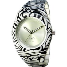 And Watch Womens Aristotle Plastic Watch - White Rubber Strap - Silver Dial - ADWARISTOTLE.LTSI
