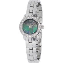Android Women's 'Venus' Crystal-accented Watch (Android Swarovski Charcoal Womens Venus Watch)