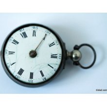 Antique Bainbridge, Dublin Ireland Fusee Pocket Watch