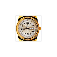 Aqua Master Day Date 0.12 ct Diamond Mens Yellow PVD Watch