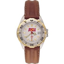 Arizona State Sun Devils NCAA Women's All Star Watch with Leather Band