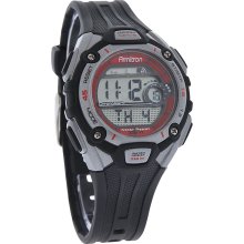 Armitron Ladies Red & Gray Digital Alarm Quartz Chronograph Watch 45/6999