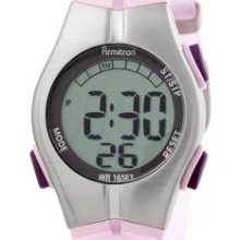 Armitron Women's 456963pnk Sport Chronograph Pink Resin Strap Digital Display