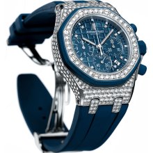 Audemars Piguet Royal Oak Ladies Offshore White Gold Diamond Case Bezel 26092CK.ZZ.D021CA.01