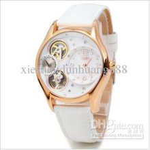 Automatic Mechanical Watch South Korea Fashion Belt Table Diamond Re