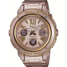 Baby-g Baby Big Gee Big Case Series Case Series Ladies Watch Bga-153m-4bjf